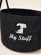 Felt Storage Basket for Pet Toys & Treats