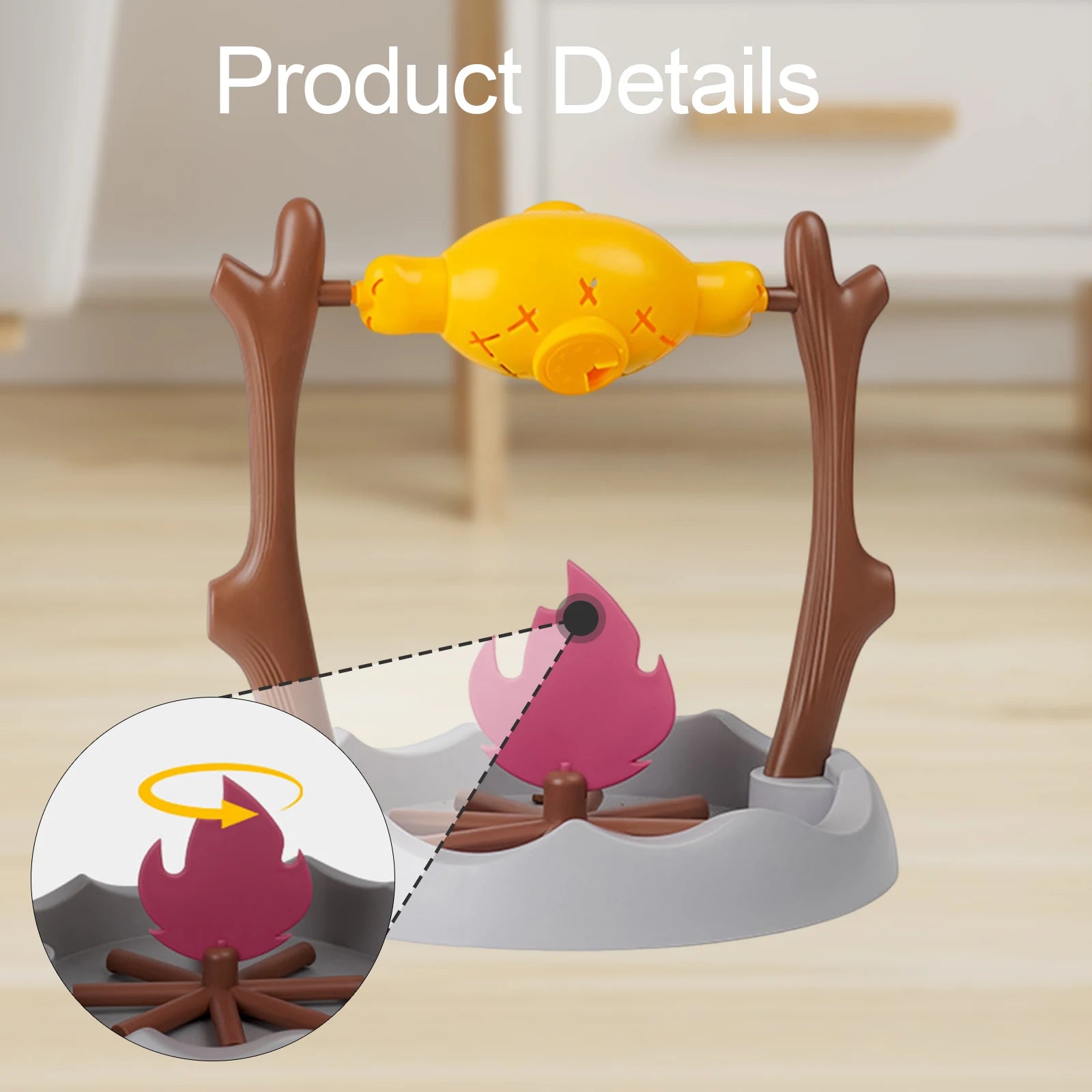 Rotating Chicken Leg Slow Feeder Toy