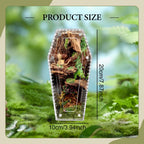 Transparent acrylic spider cage with ventilation Reptile pet insect amphibian habitat breeding box