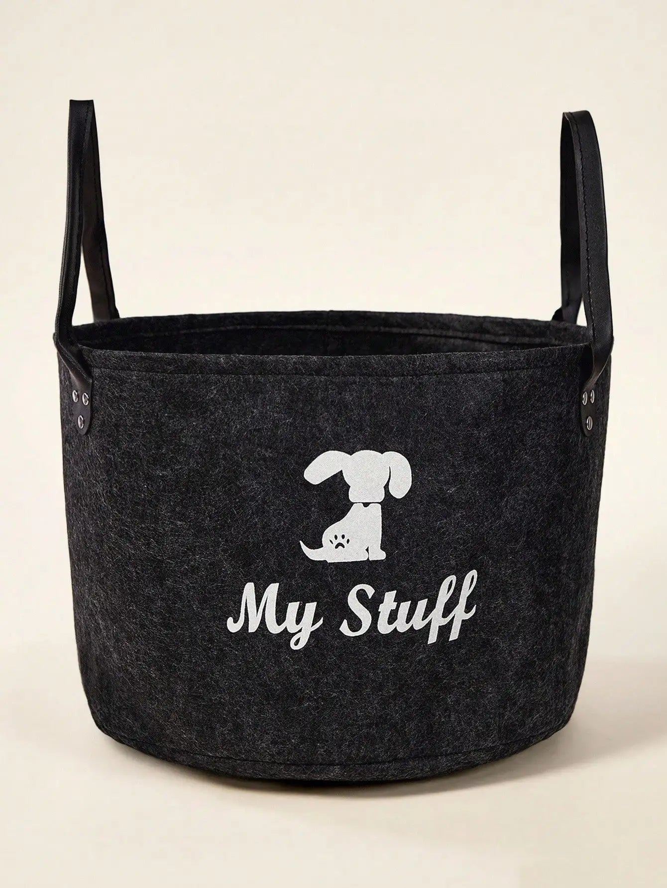 Felt Storage Basket for Pet Toys & Treats
