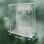Transparent acrylic spider cage with ventilation Reptile pet insect amphibian habitat breeding box