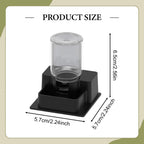 Automatic Reptile Water Dish Reusable Container Creative Feeder Station Ornament Drinking Tool for Snakes Tortoise Geckos