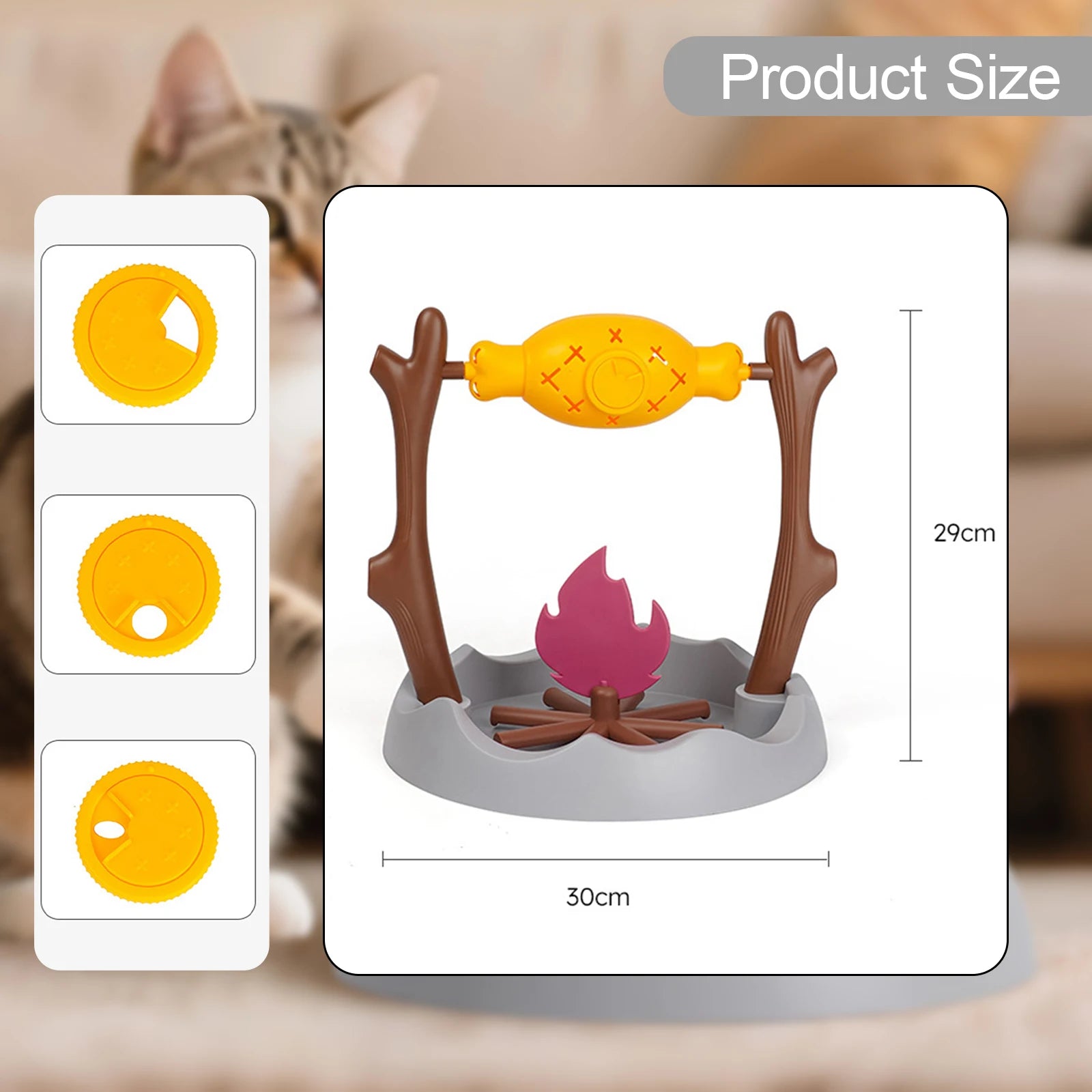 Rotating Chicken Leg Slow Feeder Toy