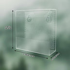 Transparent acrylic spider cage with ventilation Reptile pet insect amphibian habitat breeding box