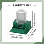 Automatic Reptile Water Dish Reusable Container Creative Feeder Station Ornament Drinking Tool for Snakes Tortoise Geckos