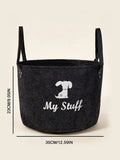Felt Storage Basket for Pet Toys & Treats