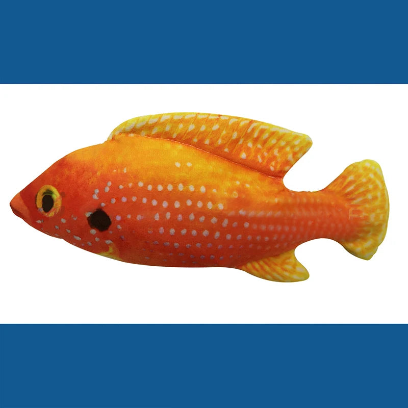 Electric USB Floppy Fish Cat Toy — Moving Dancing Catnip Simulation Beating Fish for Cats