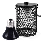 220V E27 Pet Heating Lamp for Turtle Snake Lizard Infrared Ceramic Emitter Heat Light 100W Reptile Lamp EU Plug