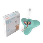 Electric Auto-Rotating Butterfly Cat Toy — Colorful Fluttering Interactive Kitten & Puppy Toy