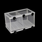 Hanging Aquarium Breeding Isolation Net (Fish Fry Nursery, Tank Divider, Water Circulation)