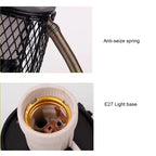 220V E27 Pet Heating Lamp for Turtle Snake Lizard Infrared Ceramic Emitter Heat Light 100W Reptile Lamp EU Plug