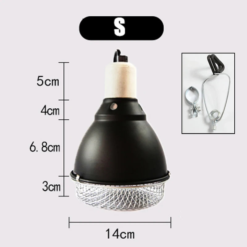 Reptile Terrarium Anti-scald Protective Lampshade Tortoise Lizard Snake Lamp Holder Pet Anti-scalding Cover Safety Light Shade