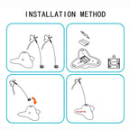 Electric Auto-Rotating Butterfly Cat Toy — Colorful Fluttering Interactive Kitten & Puppy Toy