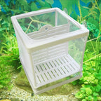 Hanging Aquarium Breeding Isolation Net (Fish Fry Nursery, Tank Divider, Water Circulation)