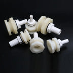 ABS Aquarium Drain Fittings & Connector Set (1/2" & 3/4", 8–16mm, Tank Bucket Adapter)