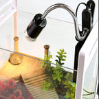 UVA/UVB E27 Pet Reptile Aquarium Heat Lamp Clip-on Bulb Adjustab Holder Tortoises Basking UV Heating Lamp Kit For Lizard Turtle