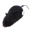 Clockwork Spring-Powered Plush Mouse Cat Toy — Mechanical Wind-Up Interactive Rat Toy for Cats & Dogs