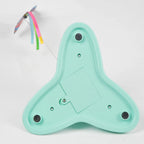 Electric Auto-Rotating Butterfly Cat Toy — Colorful Fluttering Interactive Kitten & Puppy Toy