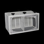 Hanging Aquarium Breeding Isolation Net (Fish Fry Nursery, Tank Divider, Water Circulation)