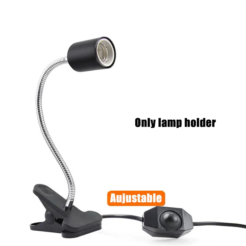UVA+UVB 3.0 Reptile Lamp Set Clip-on Lamp Holder Bulb Thermometer Hygrometer Turtle Tortoises Lizard Sunlight Basking Heat Light