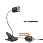 UVA+UVB 3.0 Reptile Lamp Set Clip-on Lamp Holder Bulb Thermometer Hygrometer Turtle Tortoises Lizard Sunlight Basking Heat Light