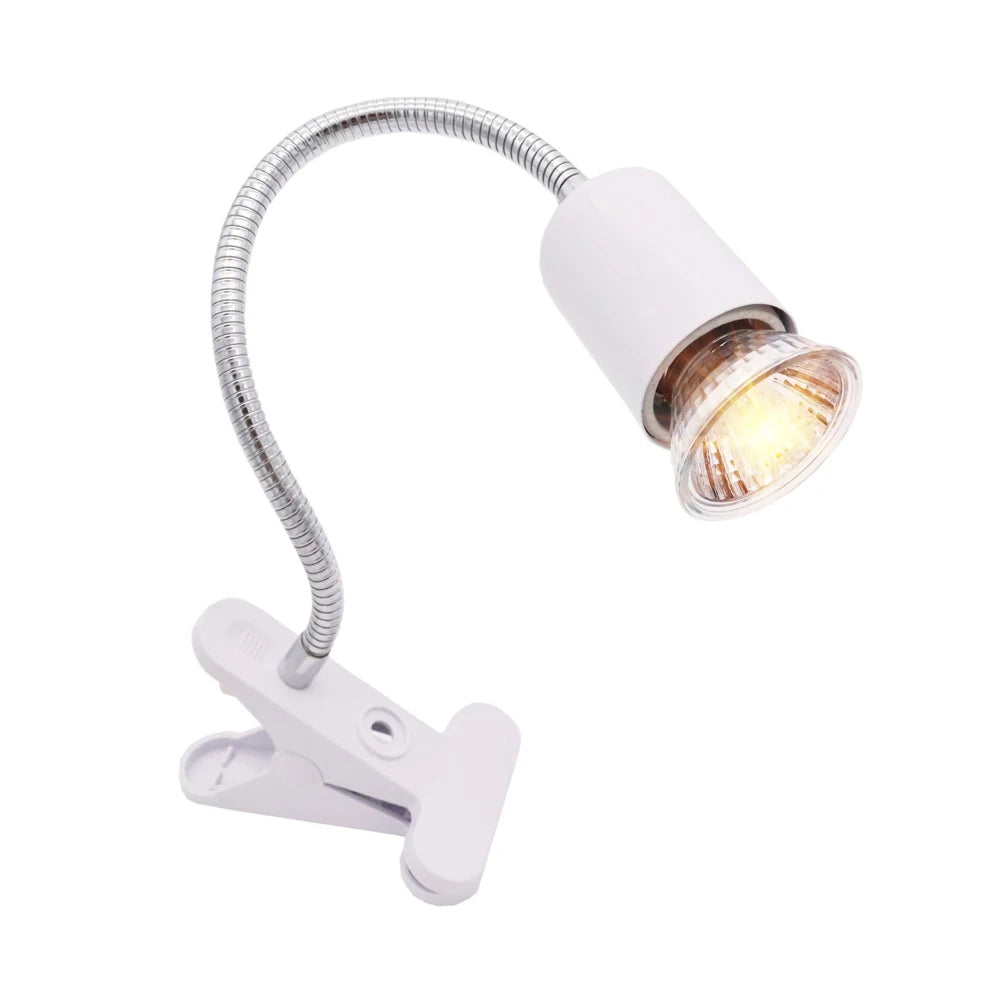 UVA/UVB E27 Pet Reptile Aquarium Heat Lamp Clip-on Bulb Adjustab Holder Tortoises Basking UV Heating Lamp Kit For Lizard Turtle