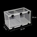 Hanging Aquarium Breeding Isolation Net (Fish Fry Nursery, Tank Divider, Water Circulation)