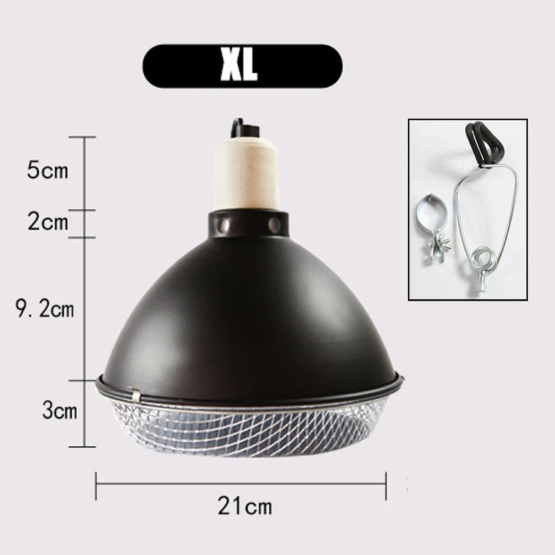Reptile Terrarium Anti-scald Protective Lampshade Tortoise Lizard Snake Lamp Holder Pet Anti-scalding Cover Safety Light Shade