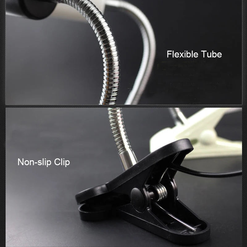 UVB E27 Pet Reptile Lamp Clip-on Bulb Lamp Holder Turtle Basking UV Heating Lamp Kit Tortoises Light Lizards Lighting  EU Plug