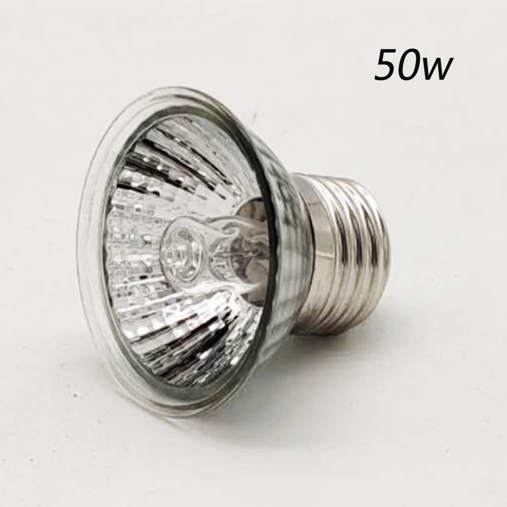 UVA/UVB E27 Pet Reptile Aquarium Heat Lamp Clip-on Bulb Adjustab Holder Tortoises Basking UV Heating Lamp Kit For Lizard Turtle