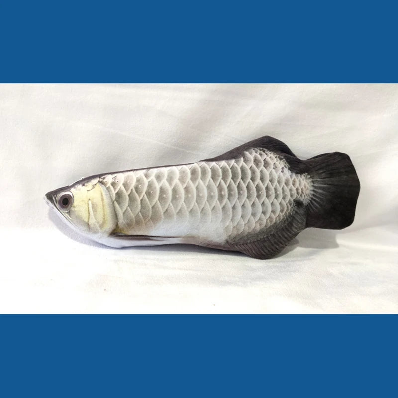 Electric USB Floppy Fish Cat Toy — Moving Dancing Catnip Simulation Beating Fish for Cats
