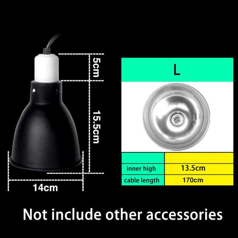 Reptile Terrarium Anti-scald Protective Lampshade Tortoise Lizard Snake Lamp Holder Pet Anti-scalding Cover Safety Light Shade