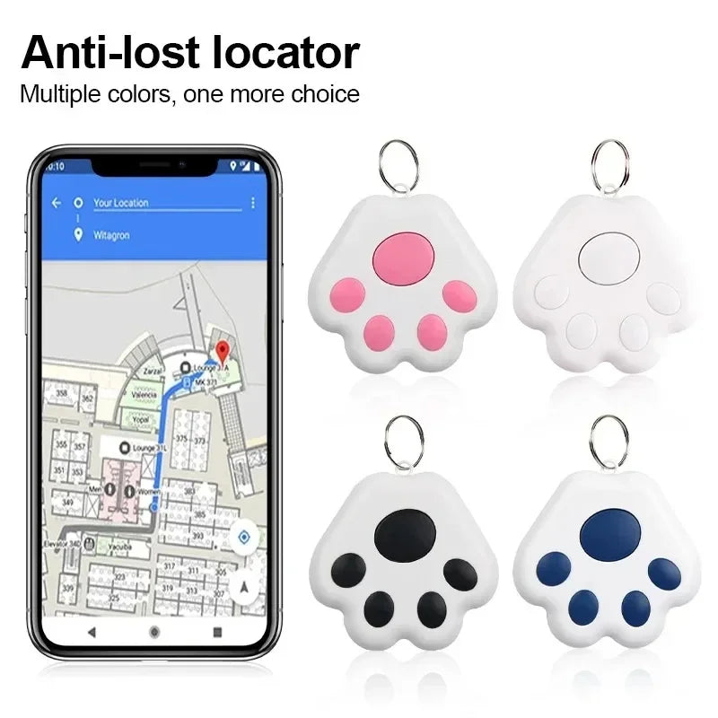 Smart Bluetooth GPS Anti-Loss Pet Tracker & Key Finder - Dog, Cat, Kids & Bag Locator for iOS & Android