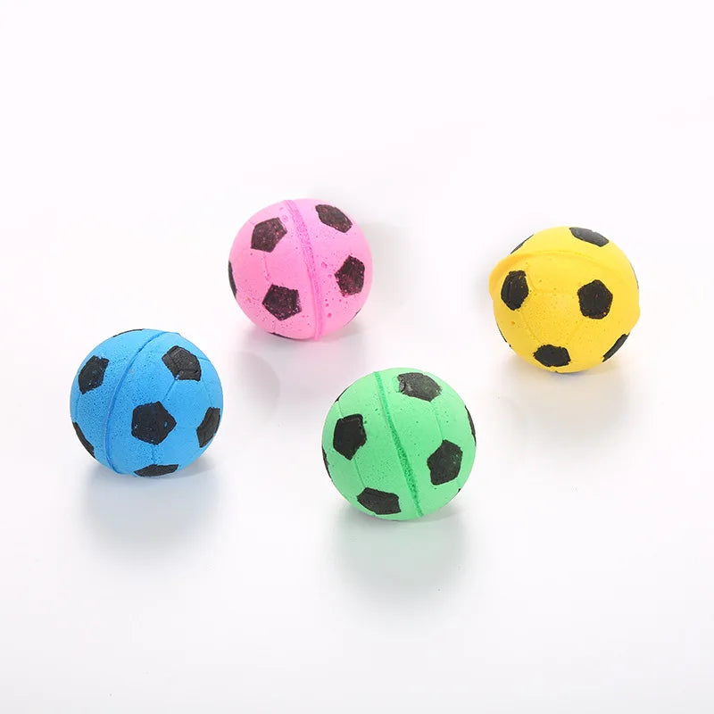 Squeaky Latex Football Toy for Dogs