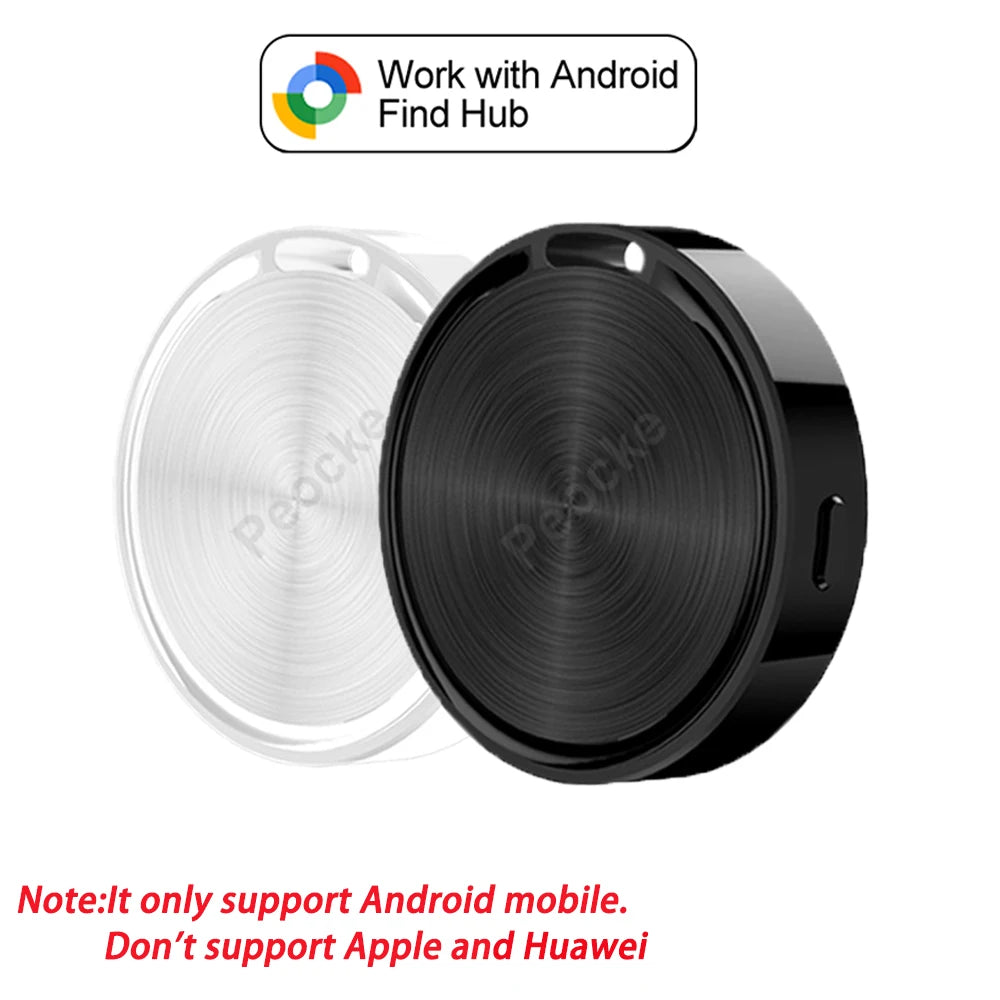 Mini Bluetooth Smart Tag for Android & Google Find Hub - GPS Anti-Loss Tracker for Pets, Luggage, Wallets & Keys