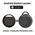 Android-Compatible Anti-Lost Locator with Protective Cover & Lanyard for Cars, Elderly & Pets