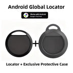 Android-Compatible Anti-Lost Locator with Protective Cover & Lanyard for Cars, Elderly & Pets