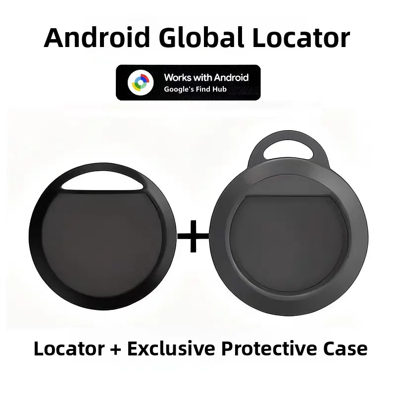 Android-Compatible Anti-Lost Locator with Protective Cover & Lanyard for Cars, Elderly & Pets