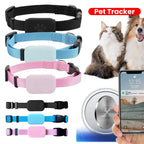 Cat & Dog GPS Locator Collar with Adjustable Smart Tracker - Lightweight Anti-Loss Pet Device