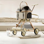 Lightweight Aluminum Alloy One-Click Foldable Pet Stroller - Universal Detachable Carrier for Dogs & Cats