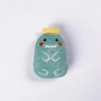 Cartoon Animal Plush Cat Chew Toy — Bite-Resistant Self-Play Tooth Grinding Relief