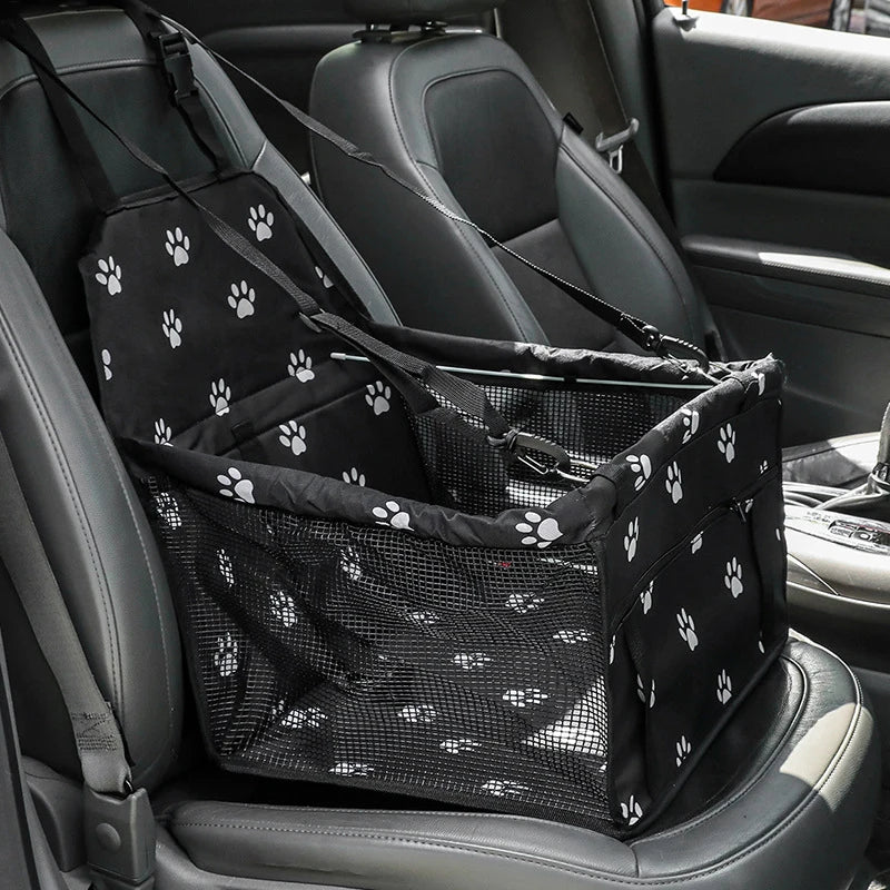Universal Dog Car Seat with Storage Pockets (Non-Slip, Small & Medium Dogs)