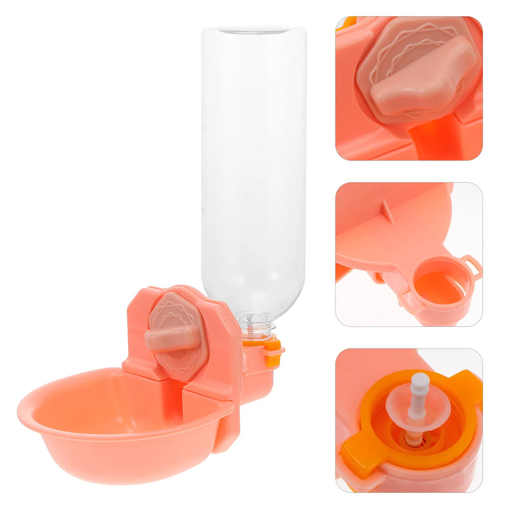 Automatic Pet Water Drinking Feeder (750ml, Gravity-Fed, Stable)