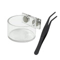 Magnetic Feeding Dish For Jumping Spiders, Small Water & Food Bowl Set, Terrarium Dish For Mantis Tarantula Small Reptiles