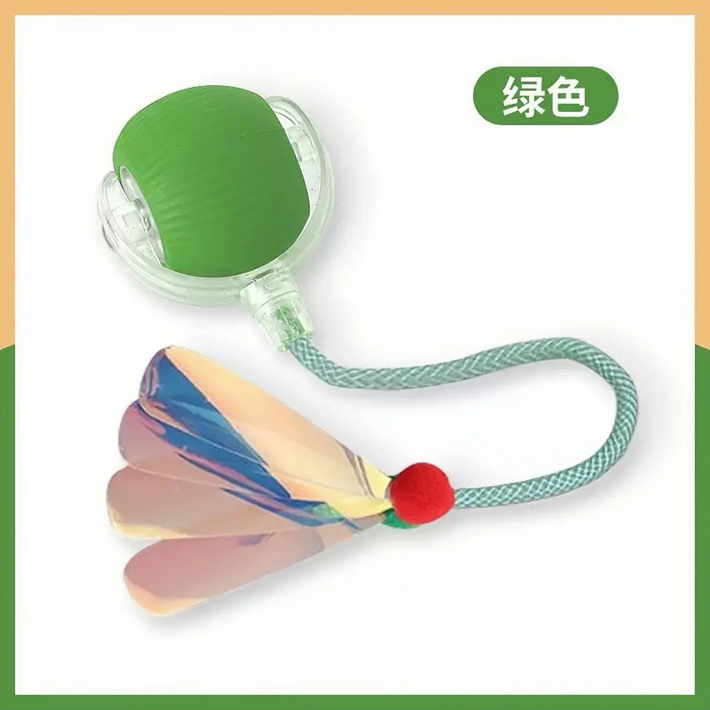 Smart Self-Rolling Ball Cat Toy — Bite-Resistant Interactive Boredom Relief