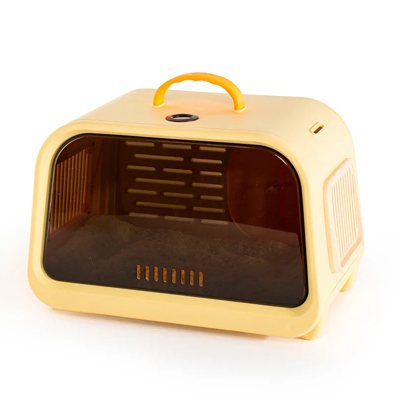 2026 New Portable Pet Space Capsule Carrier, Outdoor Handheld & Crossbody Bag for Cats Small Dogs, Large Capacity Travel Pet Bag