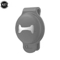 Dog Bone Silicone Sleeve Bluetooth GPS Tracker - Wearable Smart Anti-Loss Locator for Dogs & Cats