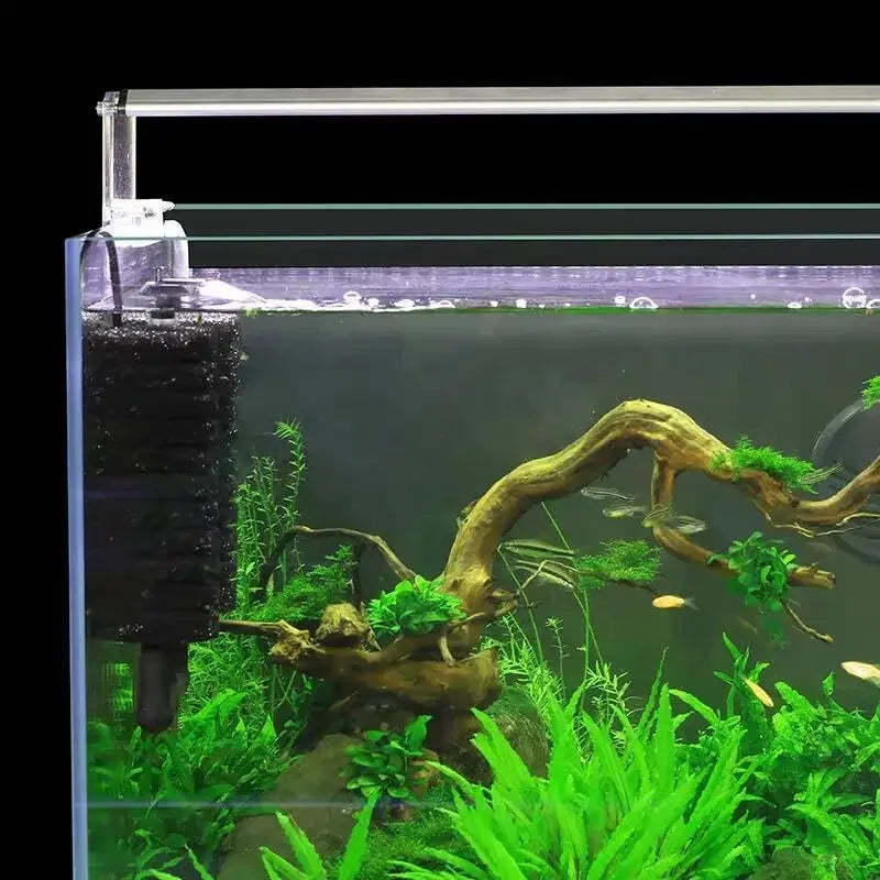 220V 50Hz Aquarium Filter Electric Power Filter Biochemical Sponge Silence Submersible Bio Media Balls Fish Tank Accessories