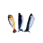 Electric Wagging Tail Fish Cat Toy — Motion Sensor Tap-Activated Type-C Charging Simulation Fish (1–3 Pack)