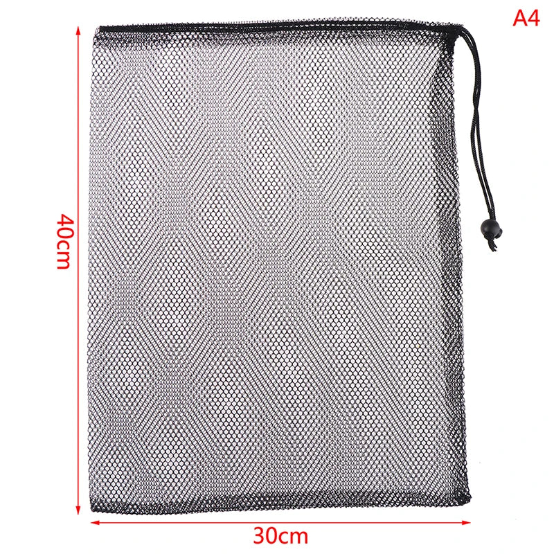Aquarium Filter Media Mesh Bag (Fish Tank Net Bag, Pond Filter Media Holder, Reusable)